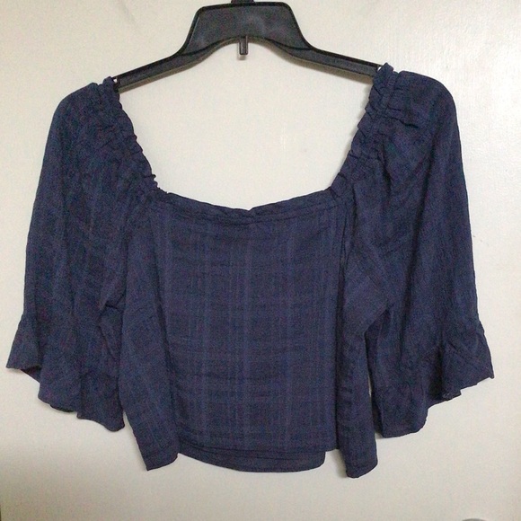 Z Supply Gabriella Top Navy - Picture 6 of 7